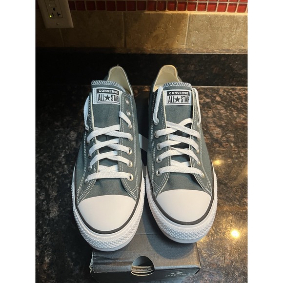 Converse Chuck Taylor All-Star Ox Shoes Mens 10 Beluga Green W11 A10537F New NIB - Picture 1 of 7